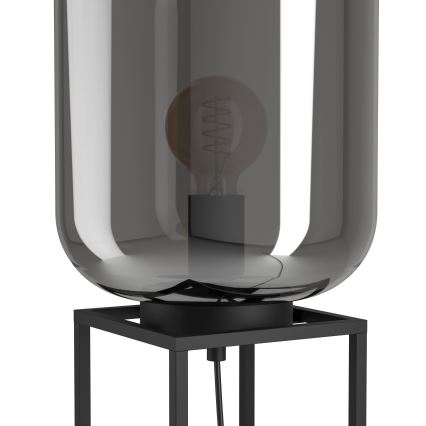Eglo - Tafellamp 1xE27/40W/230V gerookt