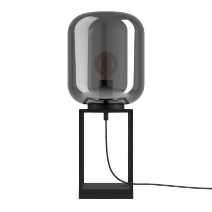 Eglo - Tafellamp 1xE27/40W/230V gerookt