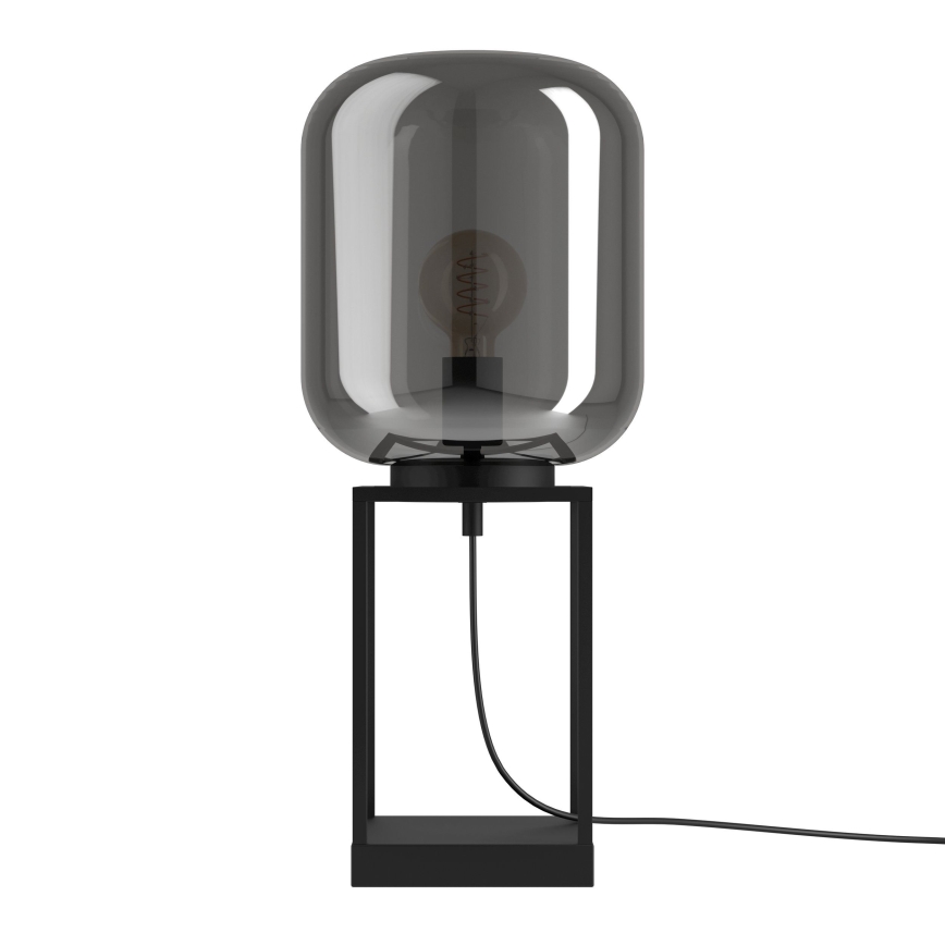 Eglo - Tafellamp 1xE27/40W/230V gerookt