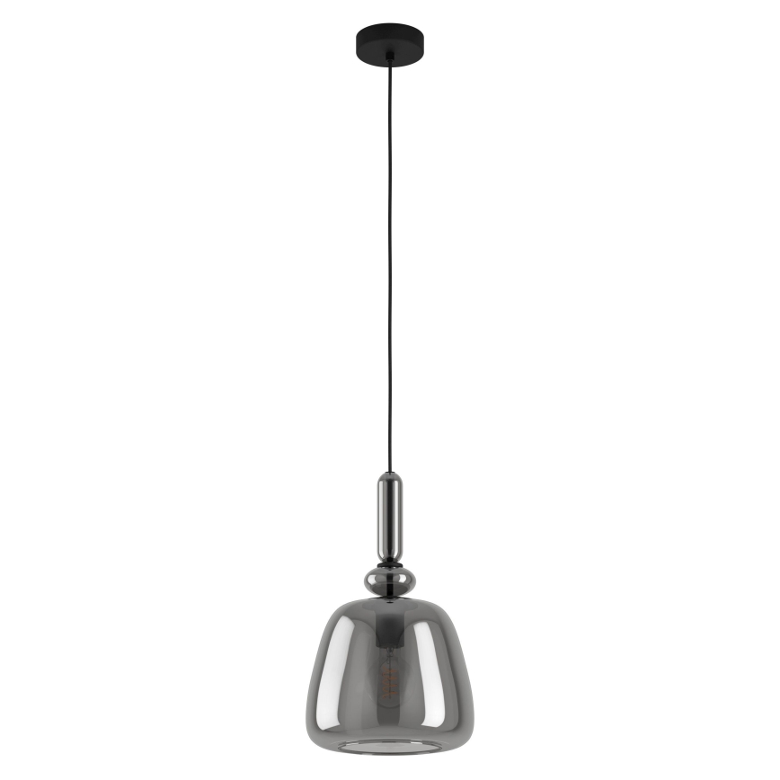 Eglo - Hanglamp aan een koord 1xE27/40W/230V gerookt