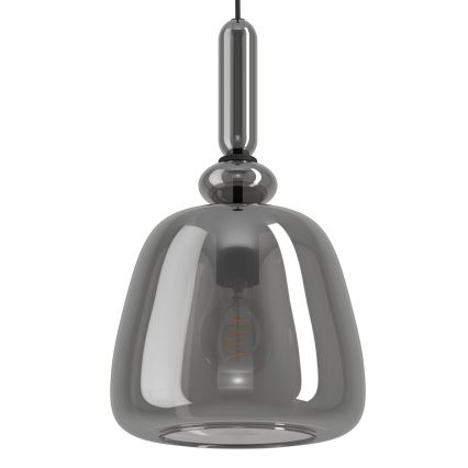 Eglo - Hanglamp aan een koord 1xE27/40W/230V gerookt
