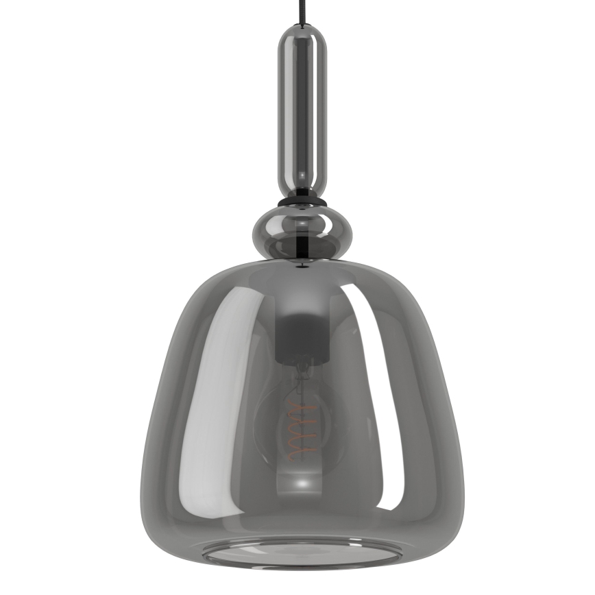 Eglo - Hanglamp aan een koord 1xE27/40W/230V gerookt