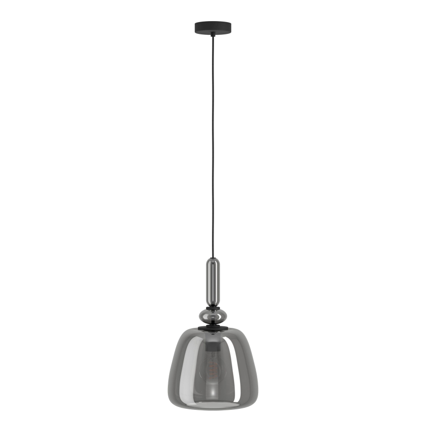 Eglo - Hanglamp aan een koord 1xE27/40W/230V gerookt