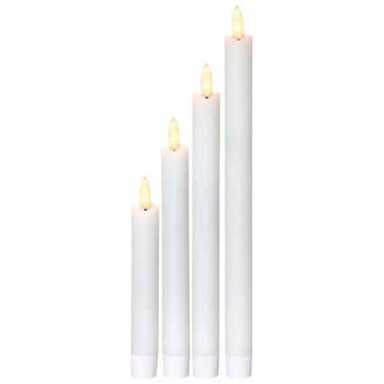 Eglo 410026 - SET 4x LED Kaars FLAMME LED/1xAAA wit
