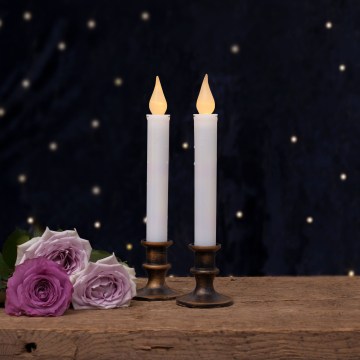 Eglo 410029 - Set van 2x LED-kaarsen LED/1xAA warm wit