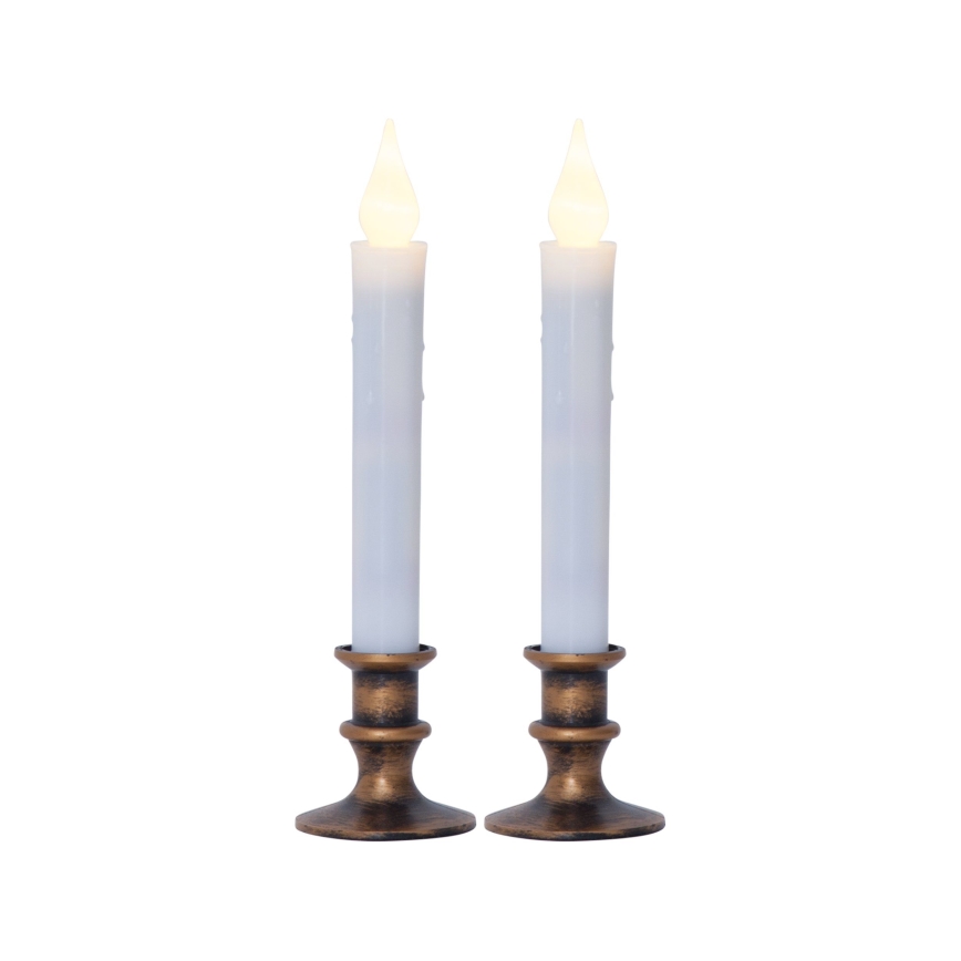 Eglo 410029 - Set van 2x LED-kaarsen LED/1xAA warm wit