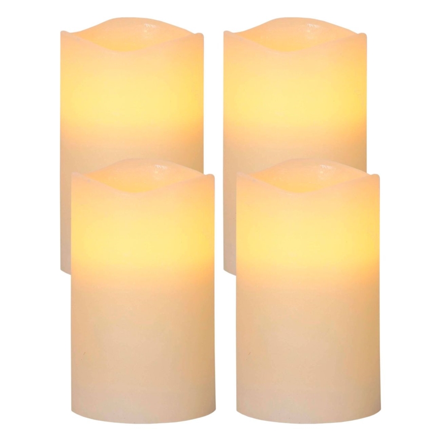 Eglo - SET 4x LED Kerst Decoraties 1xLED/0,066W/3xAAA beige
