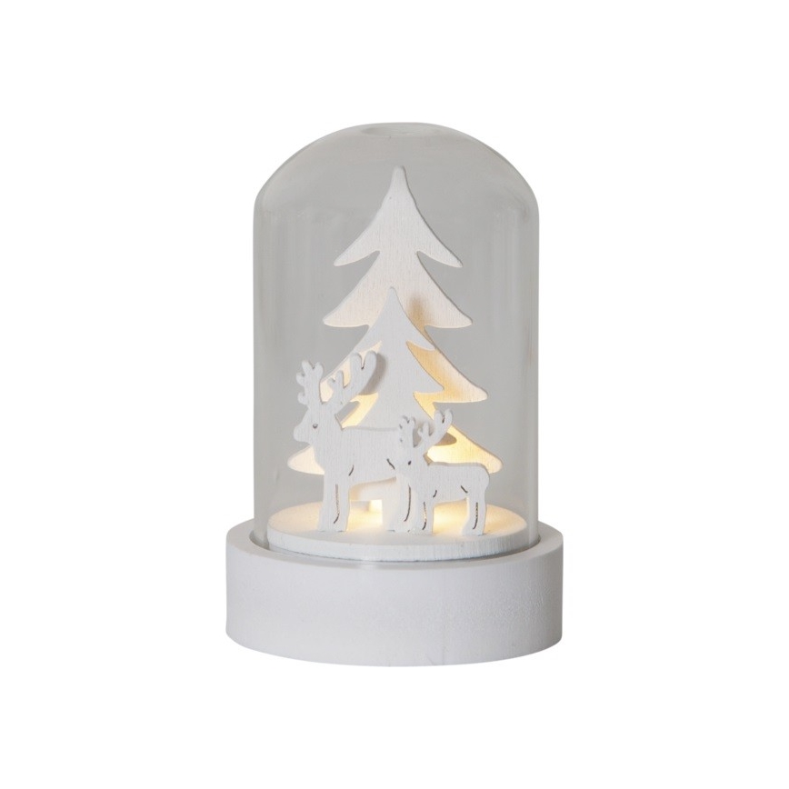 Eglo - LOT 3x Décoration de noël 1xLED/0,06W/1xCR2032 blanche