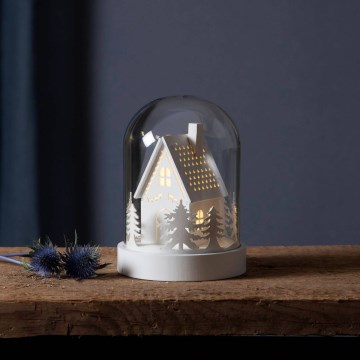 Eglo 410047 - Décoration de Noël LED KUPOL 3xLED/3xAA blanc chaud