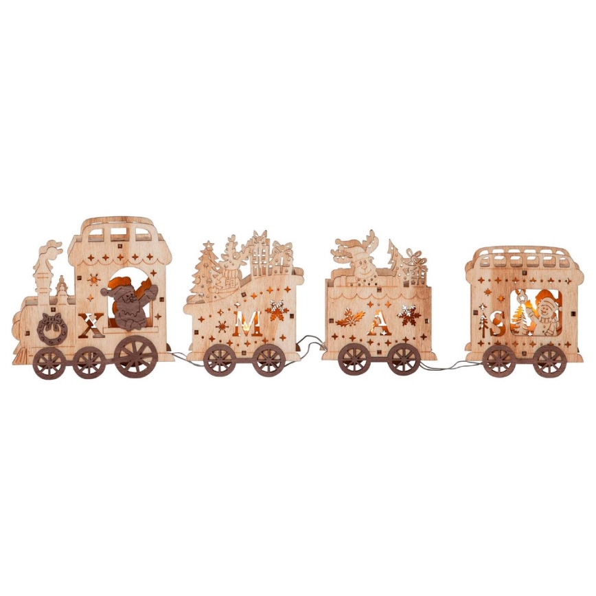 Eglo - Décoration de noël YULETIDE 4xLED/0,06W/2xAA