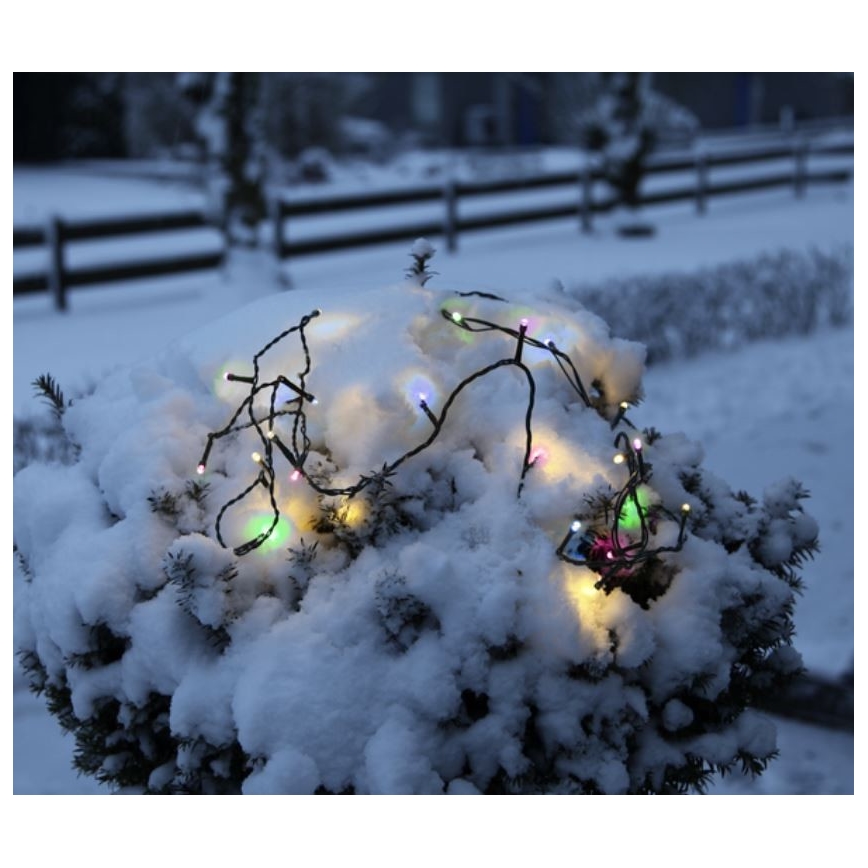 Eglo - LED buitenkerstsnoer 80xLED 8m IP44 meerkleurig