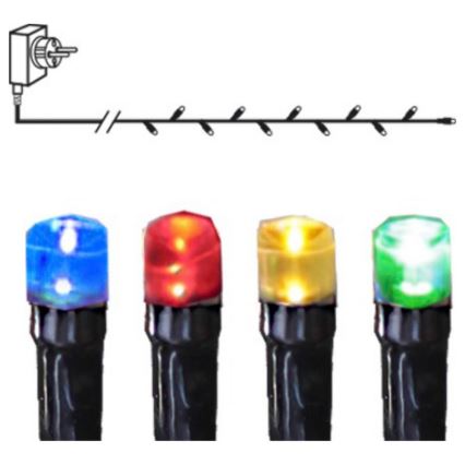 Eglo - Guirlande LED d'extérieur 160xLED 26m IP44 multicolore