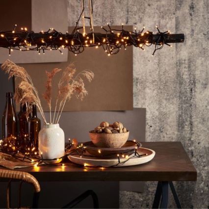 Eglo - LED buiten  lichtsnoer 800xLED 21m IP44 warm wit