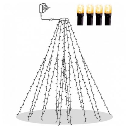 Eglo - LED Kerst Lichtketting voor Buiten 360xLED 2m IP44 warm wit