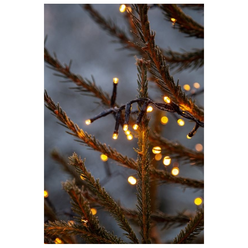 Eglo - Guirlande lumineuse de Noël extérieure 1200xLED 29m IP44 blanc chaud