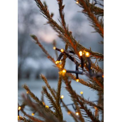 Eglo - LED buitenkerstsnoer 1200 LED, 29 m, IP44, warm wit