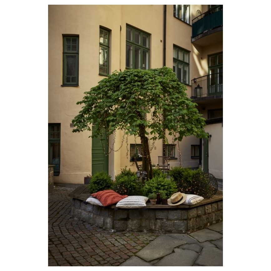 Eglo - LED buitenkerstsnoer 1200 LED, 29 m, IP44, warm wit