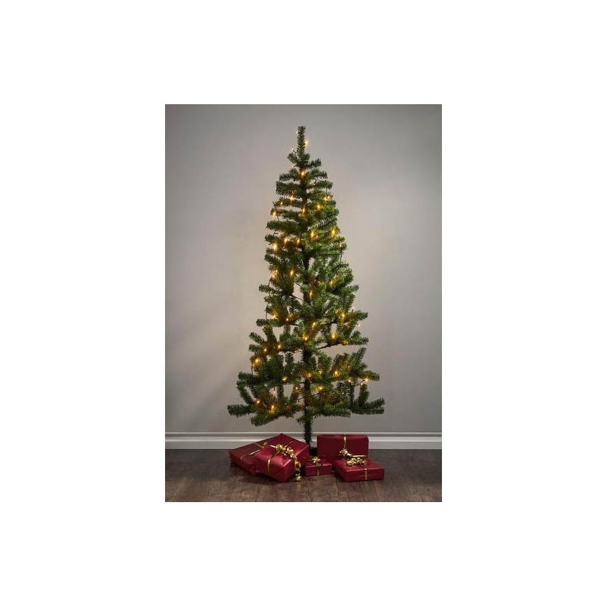 Eglo - Guirlande de noël 80xLED 5,6m IP44 blanche chaude