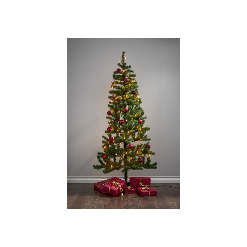 Eglo - Guirlande de noël 80xLED 5,6m IP44 blanche chaude