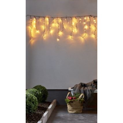Eglo - Guirlande de noël d'extérieur 240xLED 5,9m blanc chaud IP44