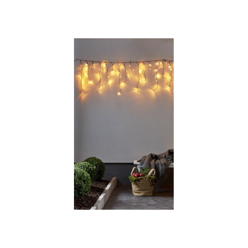 Eglo - Guirlande de noël d'extérieur 240xLED 5,9m blanc chaud IP44