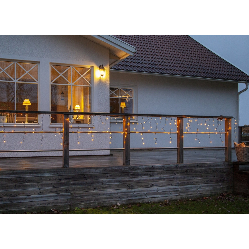 Eglo 410825 - Guirlande de Noël extérieure 960xLED/29x0,55m IP44 blanc chaud