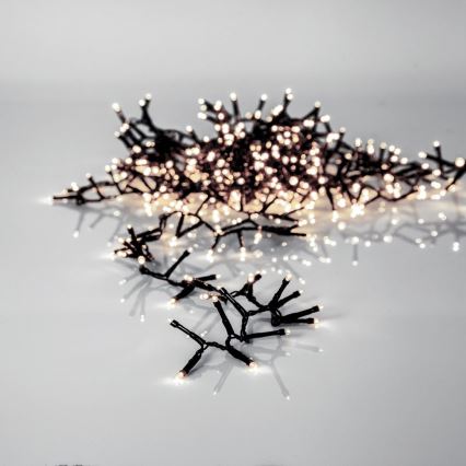 Eglo -LED Guirlande de noël extérieure 540xLED 11,9m IP44 blanc chaud