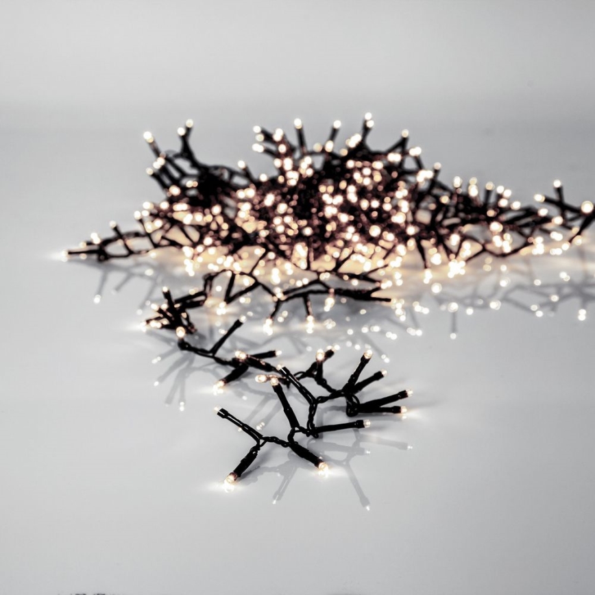 Eglo -LED Guirlande de noël extérieure 540xLED 11,9m IP44 blanc chaud