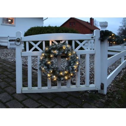 Eglo - LED Kerst Krans voor Buiten 30xLED/0,064W/3/230V IP44