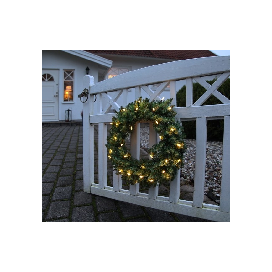 Eglo - LED Kerst Krans voor Buiten 30xLED/0,064W/3,4/3V IP44