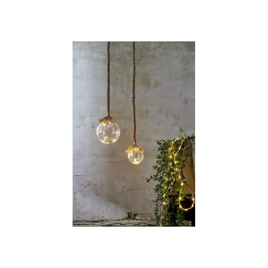 Eglo - LED Kerst Decoratie 15xLED/0,06W/3xAA