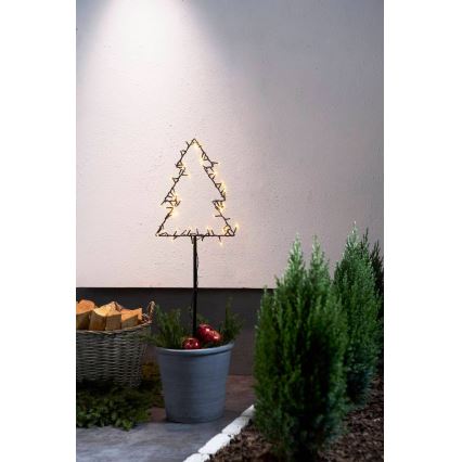 Eglo - LED buiten kerstdecoratie, 3xAA, IP44, kerstboom