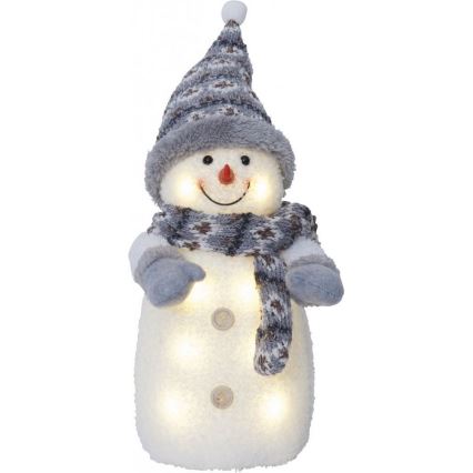 Eglo - Décoration de Noël LED 8xLED/0,06W/3xAA grise