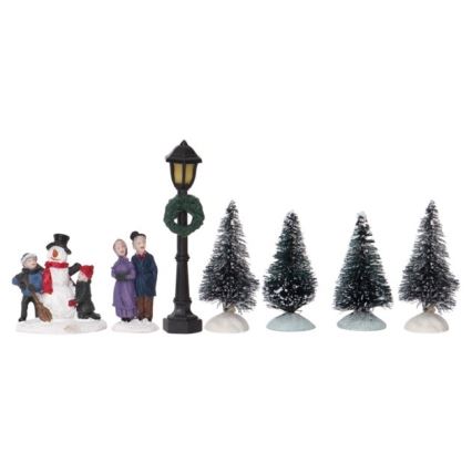 Eglo - Décoration de noël 4xLED/0,064W/2xAA
