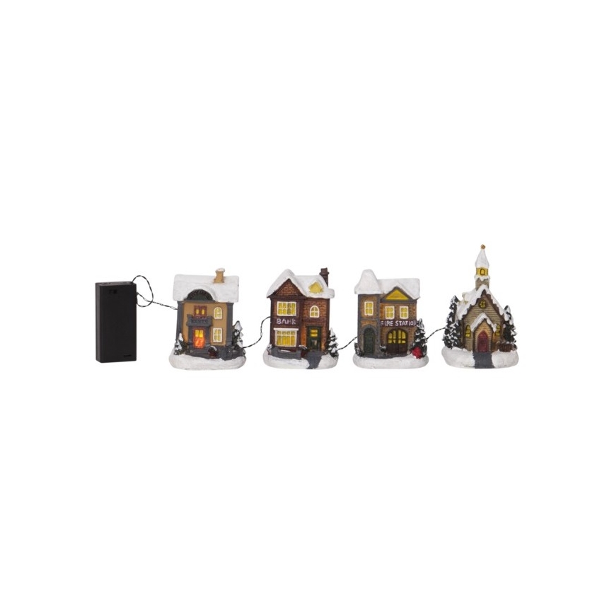 Eglo - LED Kerst Decoratie 4xLED/0,064W/2xAA