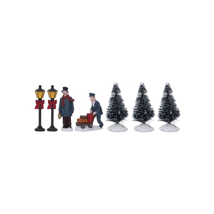 Eglo - Décoration de noël 4xLED/0,018W/2xAA