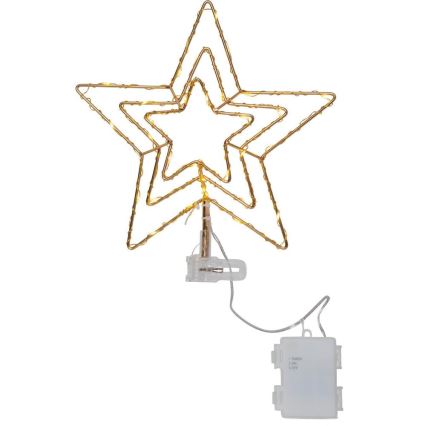 Eglo  - Décoration de Noël extérieure LED 30xLED/0,06W/3xAA IP44