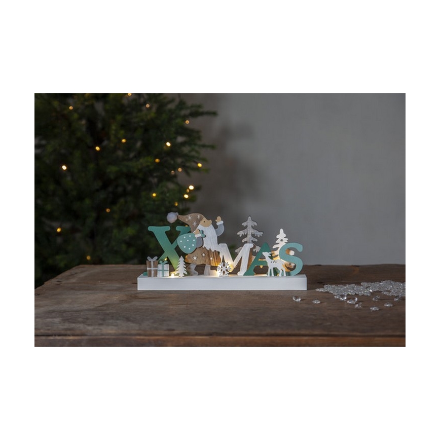 Eglo - Décoration de noël 3xLED/0,12W/2xAA
