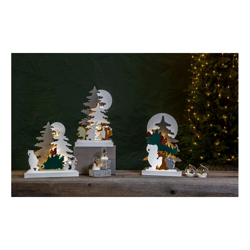 Eglo - Décoration de noël LED 10xLED/0,03W/2xAA