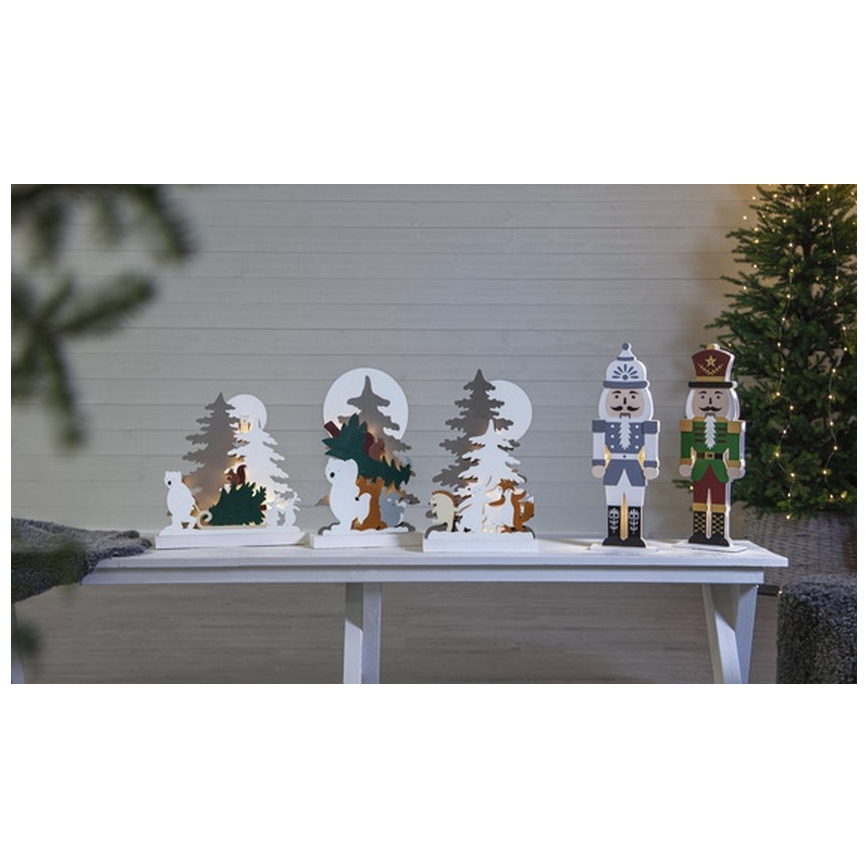 Eglo - Décoration de noël LED 10xLED/0,03W/2xAA