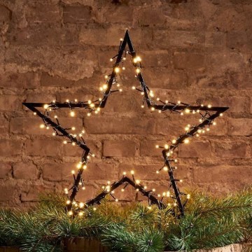 Eglo 411355 - LED Kerstdecoratie voor buiten SPIKY 140xLED/0,066W/31V/230V 73x60 cm IP44