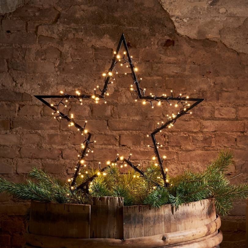 Eglo 411356 - Décoration de Noël extérieure SPIKY 150xLED/0,066W/31V/230V 90x80 cm IP44