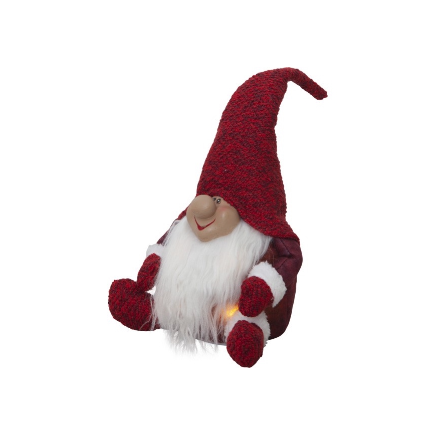 Eglo - Décoration de noël 4xLED/0,06W/3xAA rouge