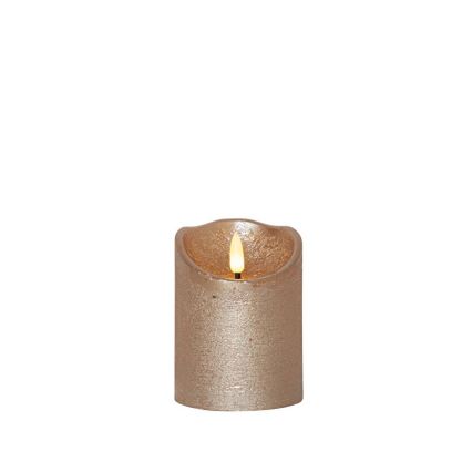 Eglo 411498 - Bougie FLAMME RUSTIC LED/2xAA doré