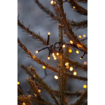 Eglo - guirlande lumineuse LED d'extérieur 1200xLED 29m IP44 blanc chaud