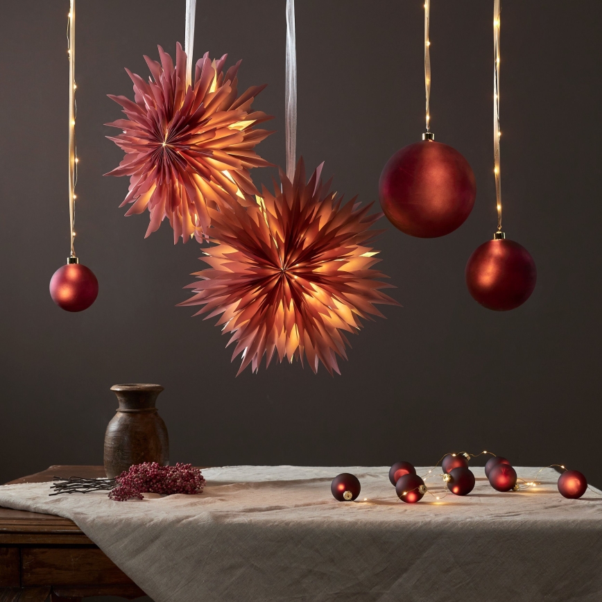 Eglo 411559 - Kerst lichtsnoer BLISS 22xLED/3xAA 2,6m warm wit