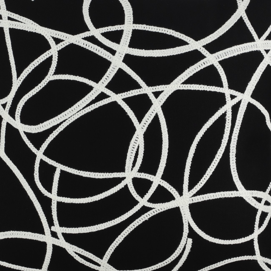 Eglo - Decoratief kussen 45x45 cm zwart/wit