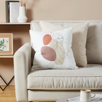 Eglo 420008 - Coussin décoratif CHEVERY 45 x 45 cm multicolore