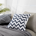 Eglo 420014 - Sierkussen CHEVERY 45x45 cm zwart/wit
