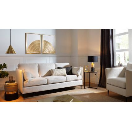 Eglo 420018 - Sierkussen CHEVERY 30x50 cm crème/goud
